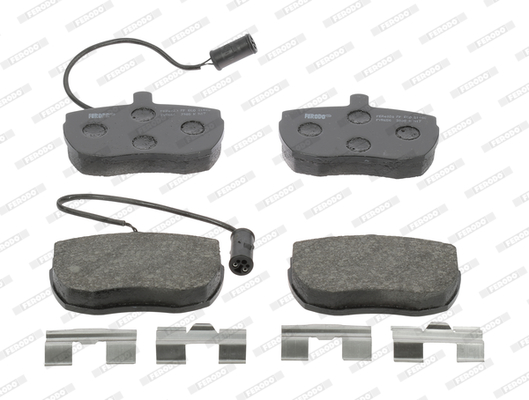 set placute frana,frana disc FVR656 FERODO