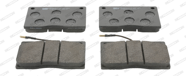 set placute frana,frana disc FVR805 FERODO