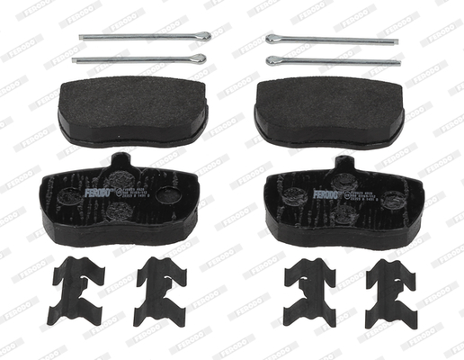 set placute frana,frana disc FVR829 FERODO