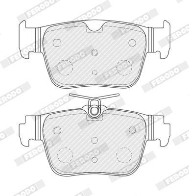Set placute frana,frana disc FDB5357 FERODO