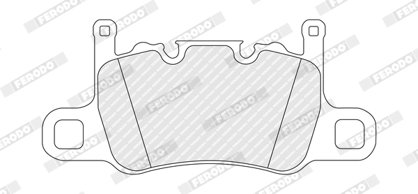 Set placute frana,frana disc FDB5479 FERODO