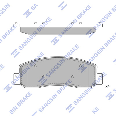 Set placute frana,frana disc SP1303 Hi-Q