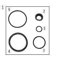 Set reparatie, cilindru cuplare 53070 ORVIP