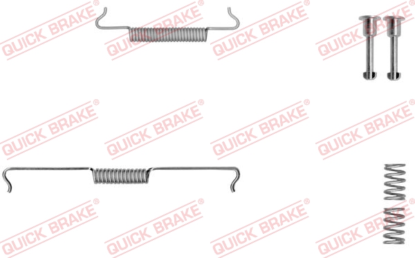 Set accesorii, saboti frana parcare 105-0041-1 QUICK BRAKE