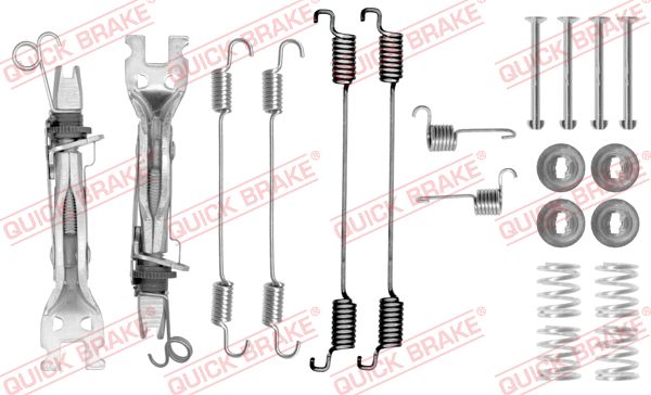 Set accesorii, sabot de frana 105-0750S QUICK BRAKE