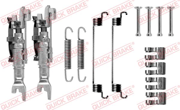 Set accesorii, sabot de frana 105-0783S QUICK BRAKE