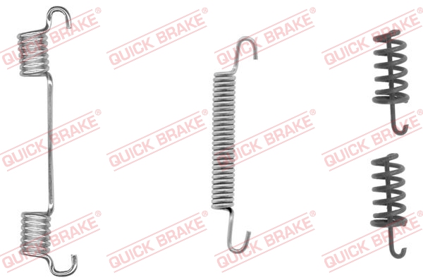 Set accesorii, saboti frana parcare 105-0868-1 QUICK BRAKE
