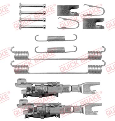 Set accesorii, sabot de frana 105-0883S QUICK BRAKE