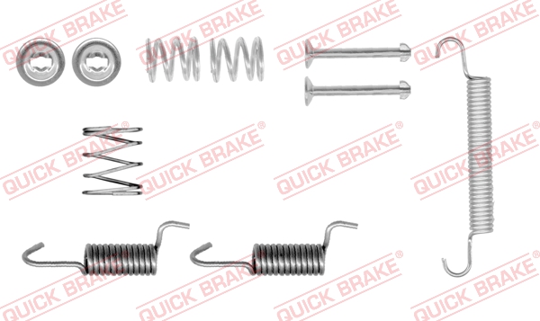 Set accesorii, saboti frana parcare 105-0899-1 QUICK BRAKE