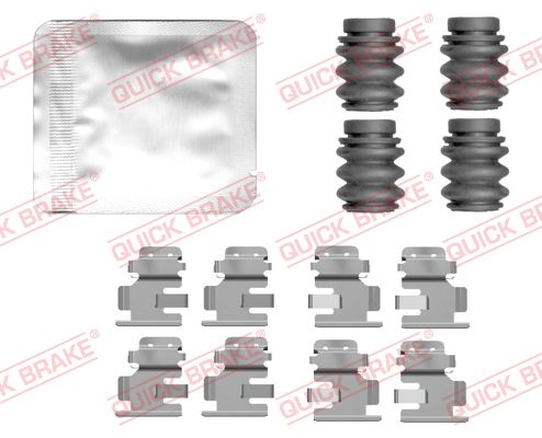 Set accesorii, placute frana 109-0175 QUICK BRAKE