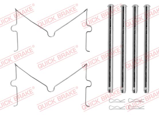 Set accesorii, placute frana 109-0180 QUICK BRAKE