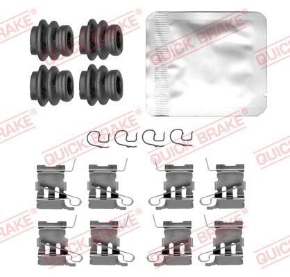 Set accesorii, placute frana 109-0182 QUICK BRAKE