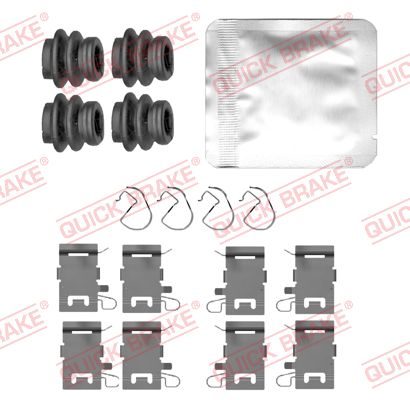 Set accesorii, placute frana 109-0183 QUICK BRAKE