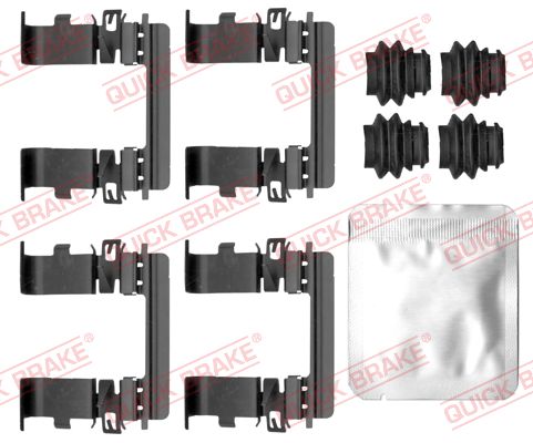 Set accesorii, placute frana 109-0185 QUICK BRAKE