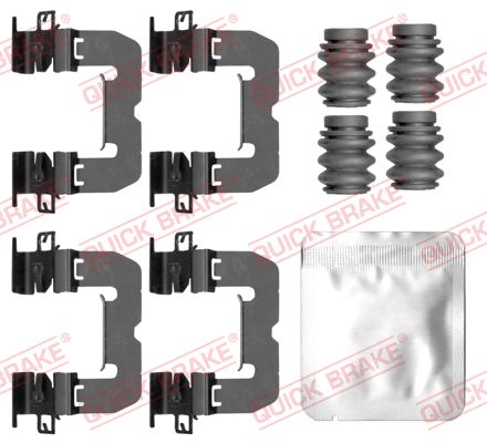 Set accesorii, placute frana 109-0188 QUICK BRAKE