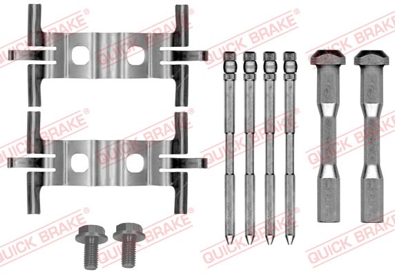 Set accesorii, placute frana 109-0190 QUICK BRAKE