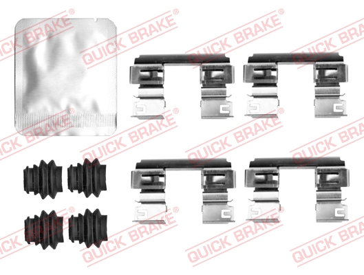 Set accesorii, placute frana 109-0193 QUICK BRAKE