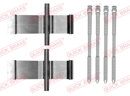 Set accesorii, placute frana 109-0194 QUICK BRAKE