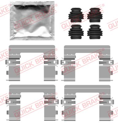 Set accesorii, placute frana 109-0200 QUICK BRAKE