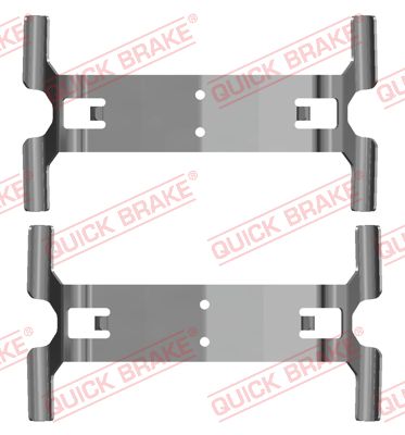 Set accesorii, placute frana 109-0204 QUICK BRAKE