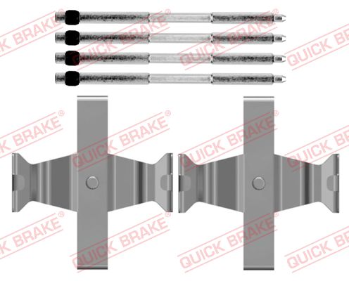 Set accesorii, placute frana 109-0205 QUICK BRAKE