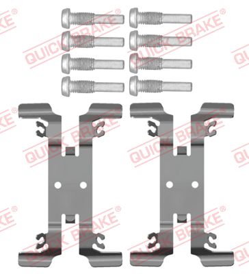 Set accesorii, placute frana 109-0207 QUICK BRAKE