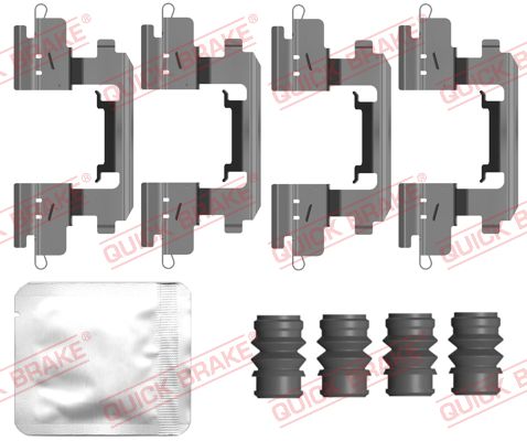 Set accesorii, placute frana 109-0210 QUICK BRAKE