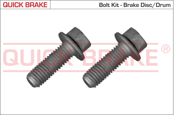 Set surub, disc frana 11558XK QUICK BRAKE