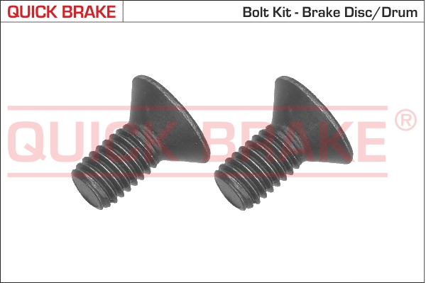 Set surub, disc frana 11665K QUICK BRAKE