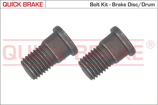 Set surub, disc frana 11666K QUICK BRAKE