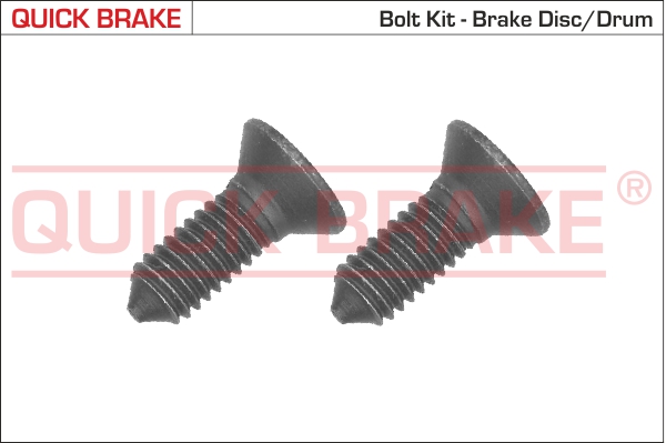 Set surub, disc frana 11667K QUICK BRAKE