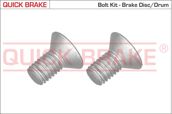 Set surub, disc frana 11669K QUICK BRAKE