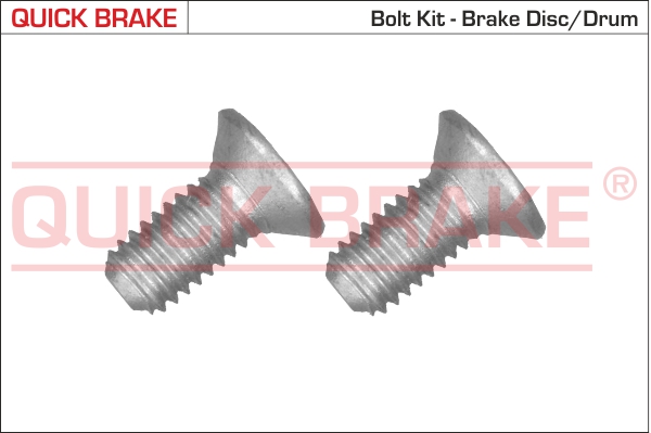 Set surub, disc frana 11671K QUICK BRAKE