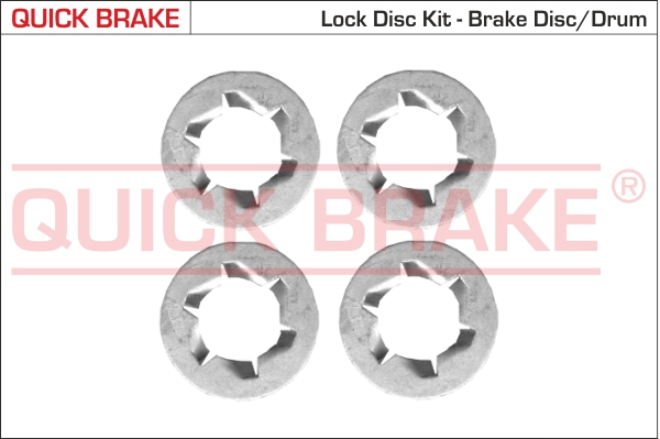 Set surub, disc frana 11673K QUICK BRAKE