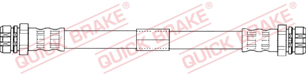 Furtun frana 22.316 QUICK BRAKE