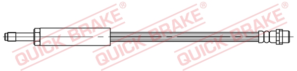 Furtun frana 32.347 QUICK BRAKE