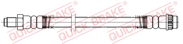 Furtun frana 32.513 QUICK BRAKE