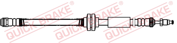 Furtun frana 32.704 QUICK BRAKE