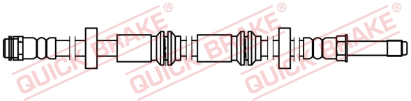 Furtun frana 32.706 QUICK BRAKE