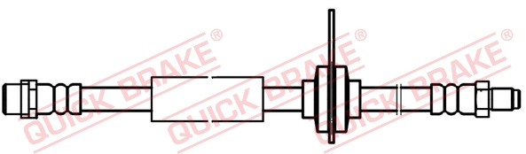 Furtun frana 32.710 QUICK BRAKE