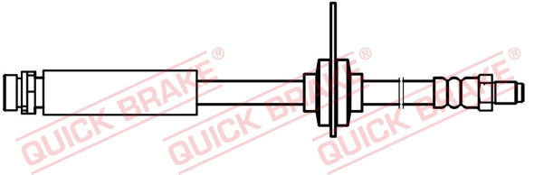 Furtun frana 32.711 QUICK BRAKE