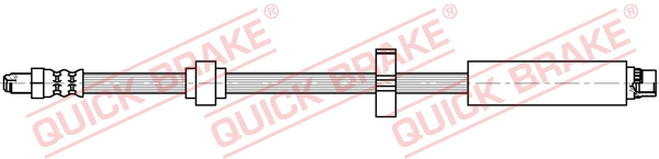 Furtun frana 32.818 QUICK BRAKE