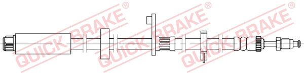 Furtun frana 32.824 QUICK BRAKE