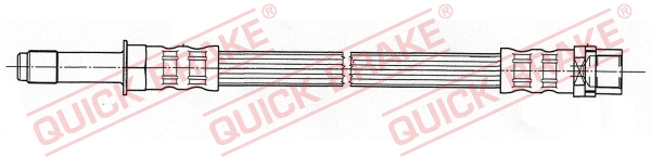 Furtun frana 37.017 QUICK BRAKE