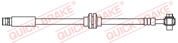 Furtun frana 50.204X QUICK BRAKE