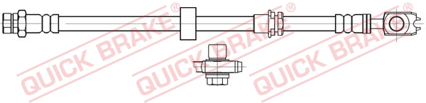 Furtun frana 50.718X QUICK BRAKE