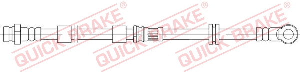 Furtun frana 58.857 QUICK BRAKE