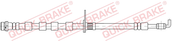 Furtun frana 58.867 QUICK BRAKE