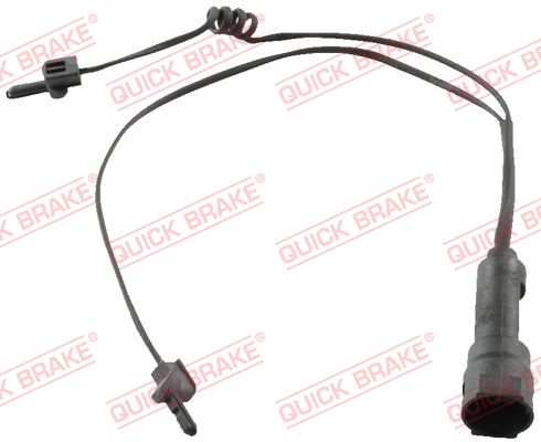 Senzor de avertizare,uzura placute de frana WS 0180 B QUICK BRAKE