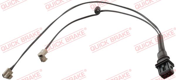 Senzor de avertizare,uzura placute de frana WS 0189 B QUICK BRAKE